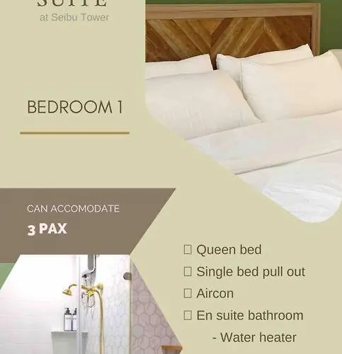 Apartment Seibu Tower Bgc Tropical With Parking *